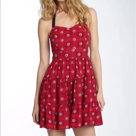 Free People Peekaboo Halter Summer Sun Dress 0 - Picture 10 of 11